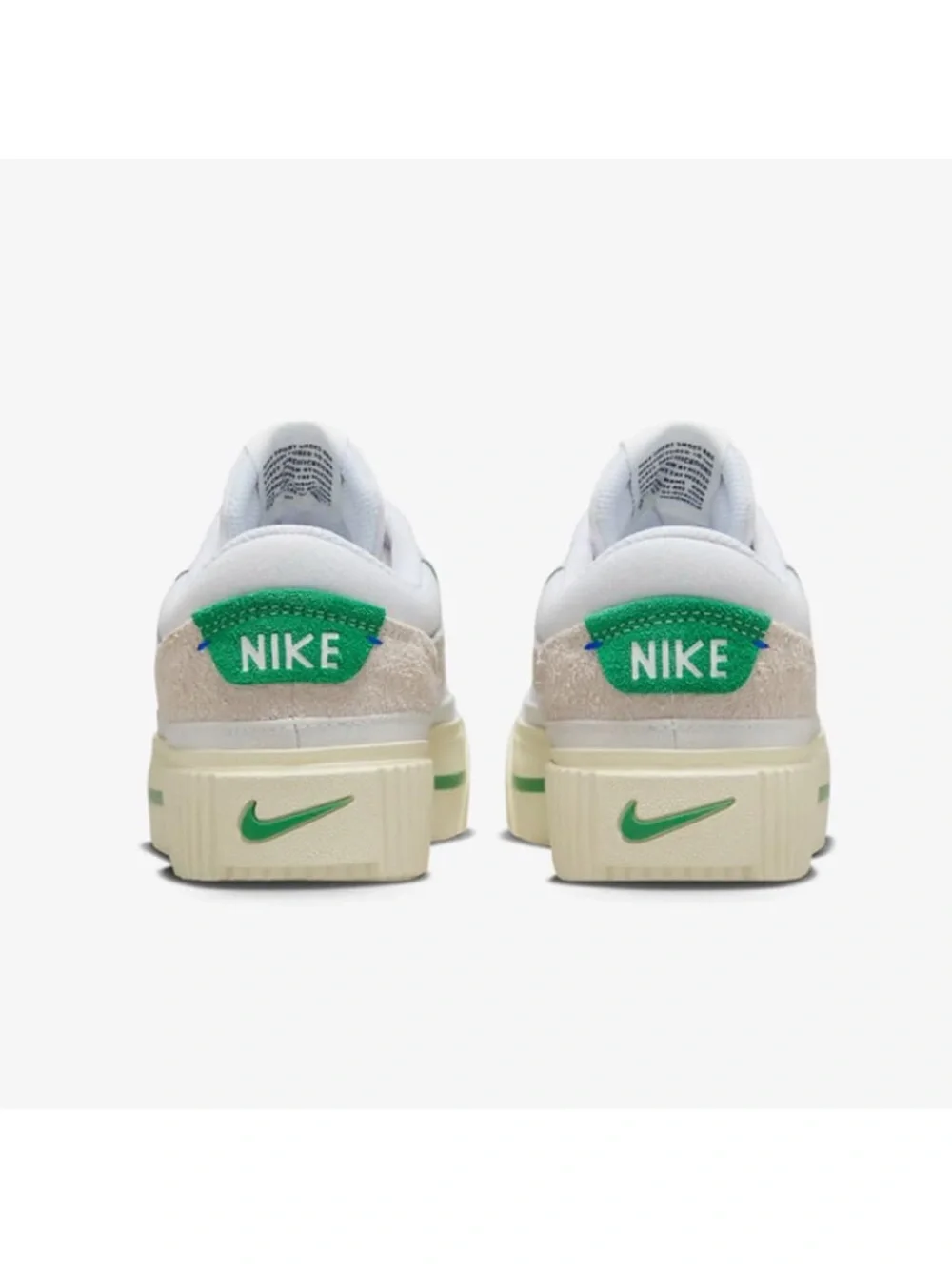 Nike Women’s Court Legacy Lift White Stadium Green Size 10